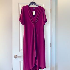 Alfani Midi Malbec Dress - Size M